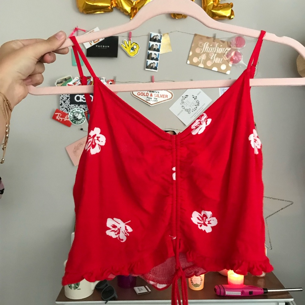 Pacsun hawaian style top🌴